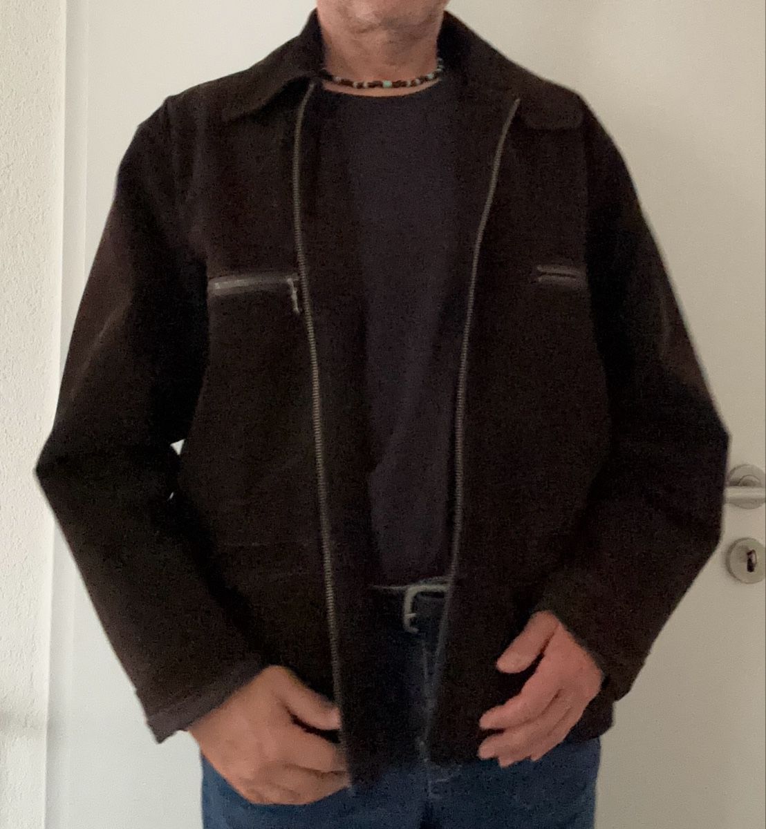 Jacken: Herren Wildlederjacke braun  – Gebraucht aus Ellikon an der Thur von Zikzak50 4