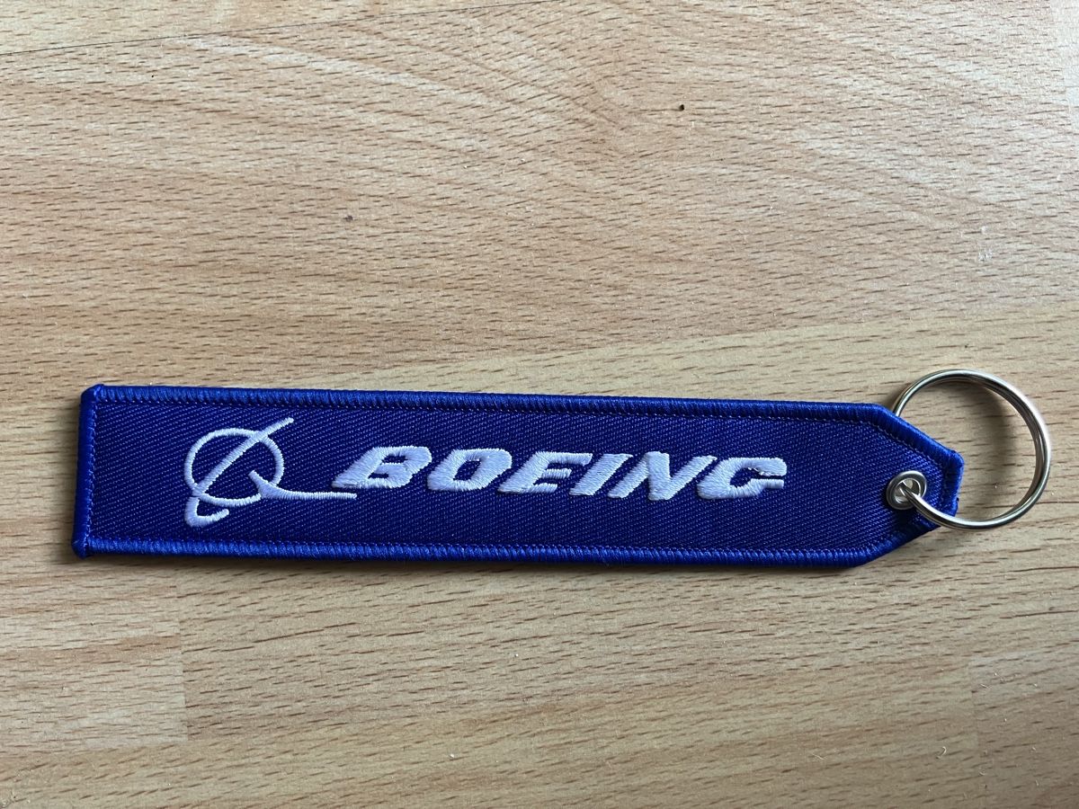 Portachiavi: Boeing Aviation Tag Remove before Flight – Nuovo (secondo la descrizione) da Zürich venduto da Classic_Collection_Zurich