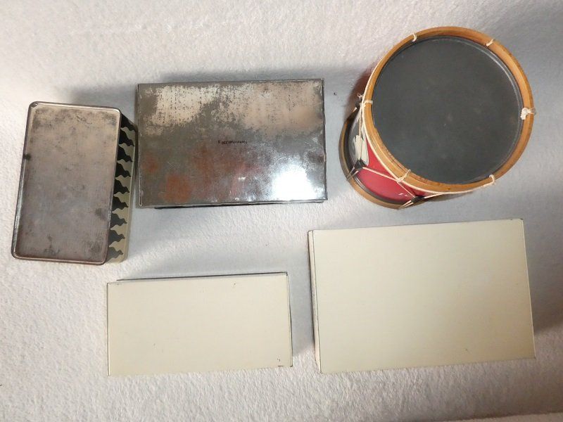 5 alte Dosen Blechbüchsen Basler Leckerli (Gebraucht) in Magden für CHF ...