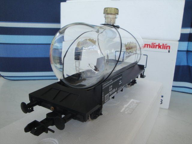MARKLIN échelle O. Wagon citerne Shell, réf 1954, métal et