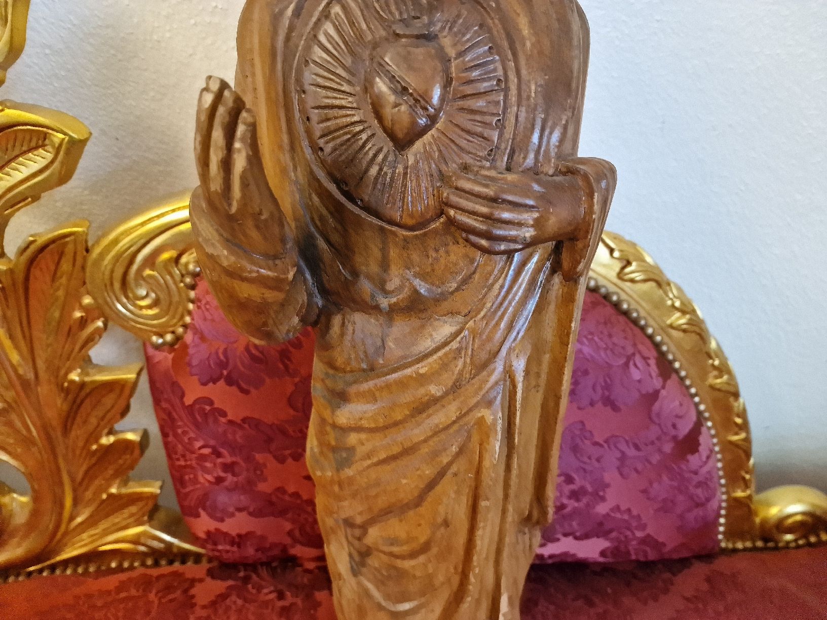 Statuette: heilige holz Figur – Usato da Mettlen venduto da elios0888 3