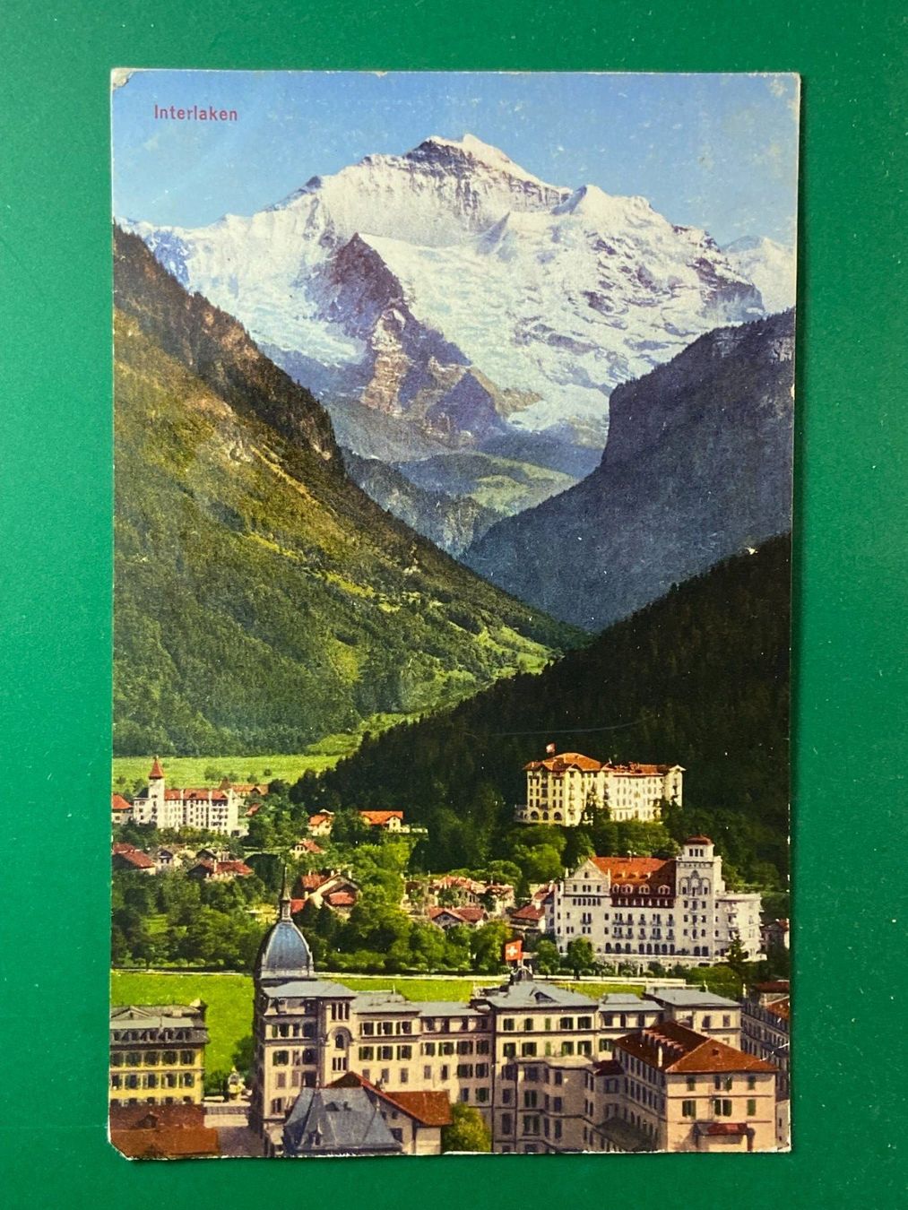 Ansichtskarten: Interlaken – Gebraucht aus Steg VS von danwer74