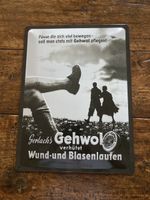 Gehwol Blechschild,Top Zustand, sehr dekorativ, Vintage!
