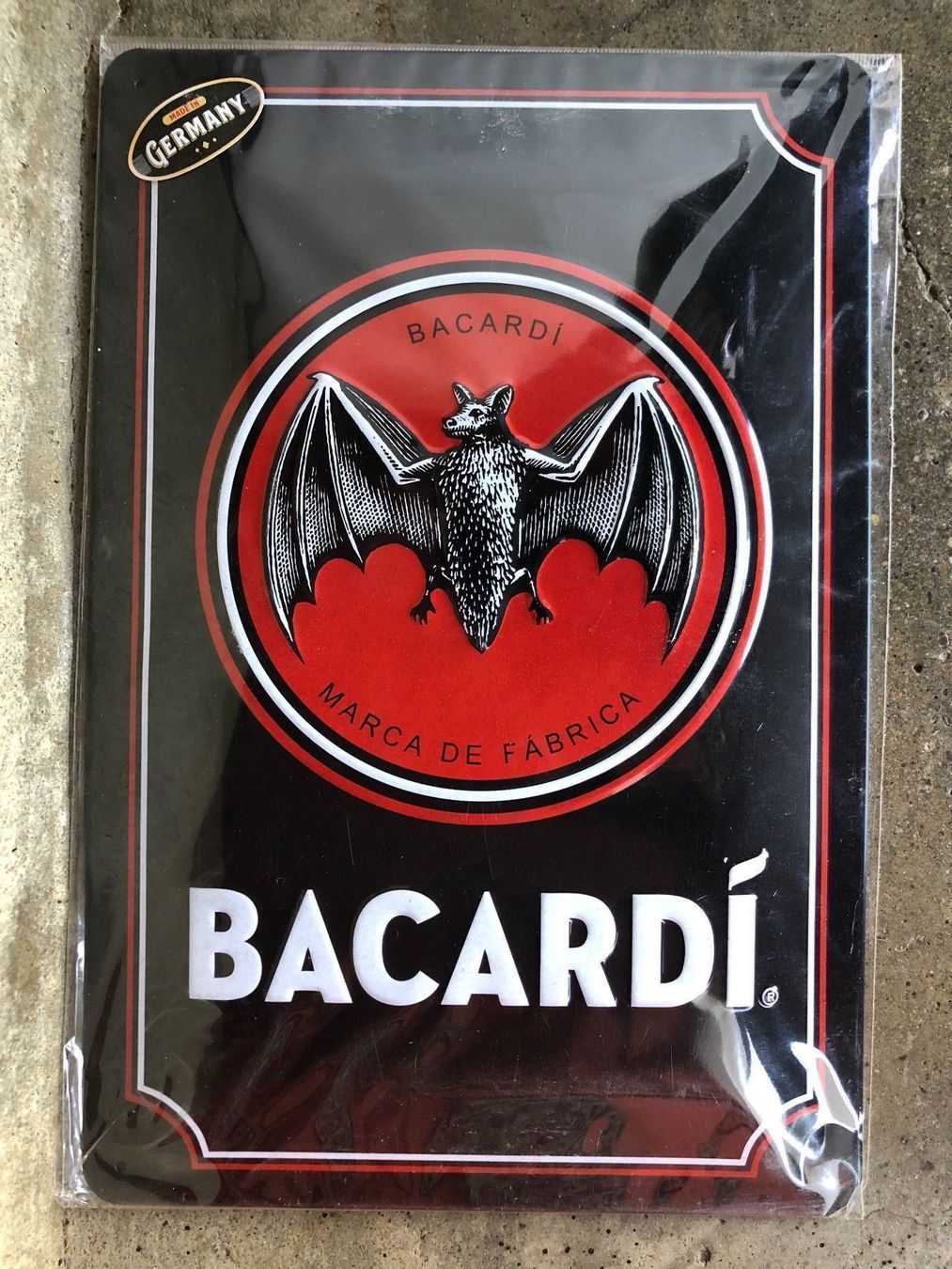 Insegne: Bacardi Bar Restaurant fledermaus – Nuovo e nell'imballaggio originale da Reinach AG venduto da rares75