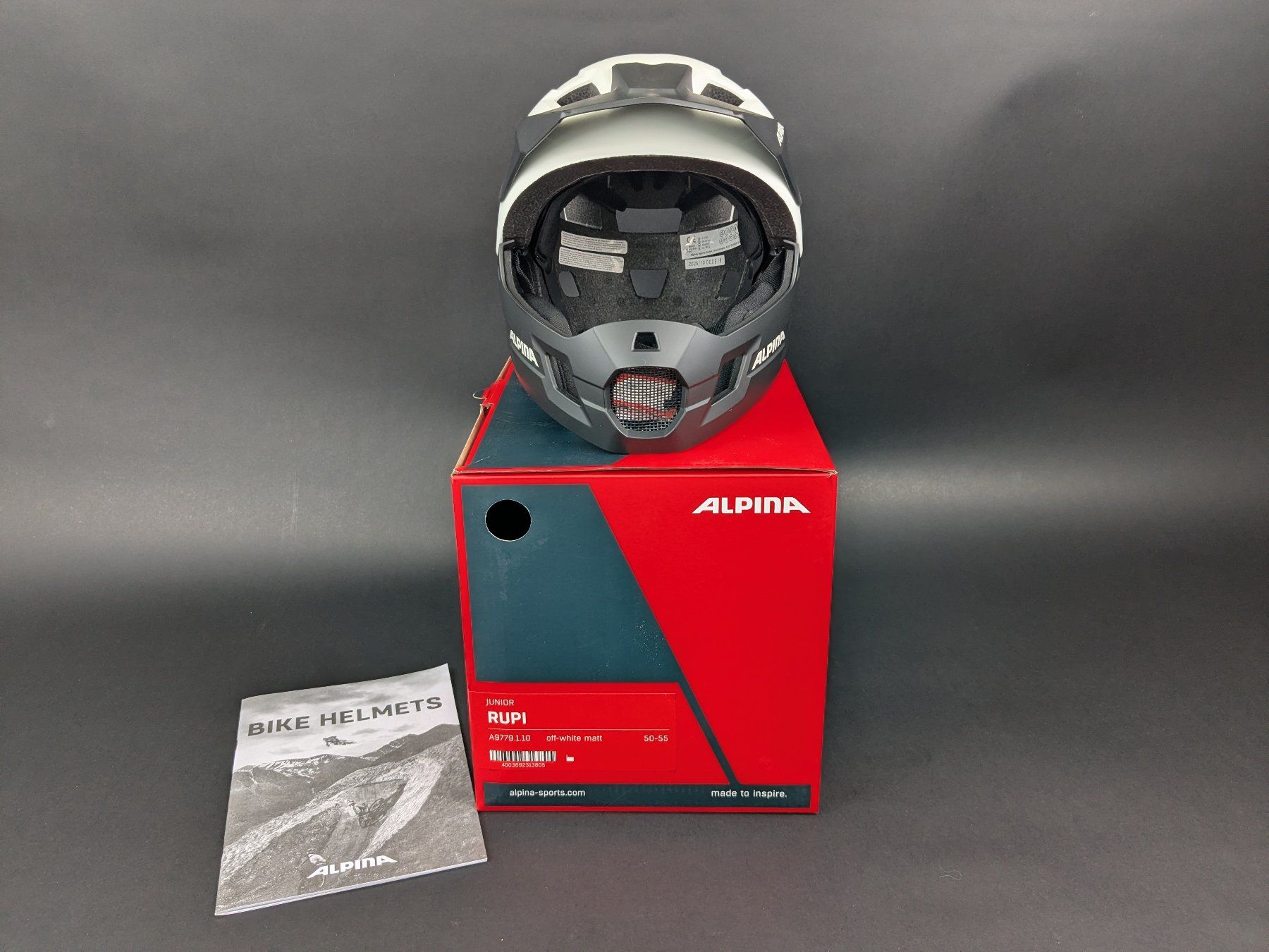 Alpina Caschi: ALPINA "Junior Rupi" Velohelm – Nuovo (secondo la descrizione) da Dintikon venduto da Restwert_Dintikon