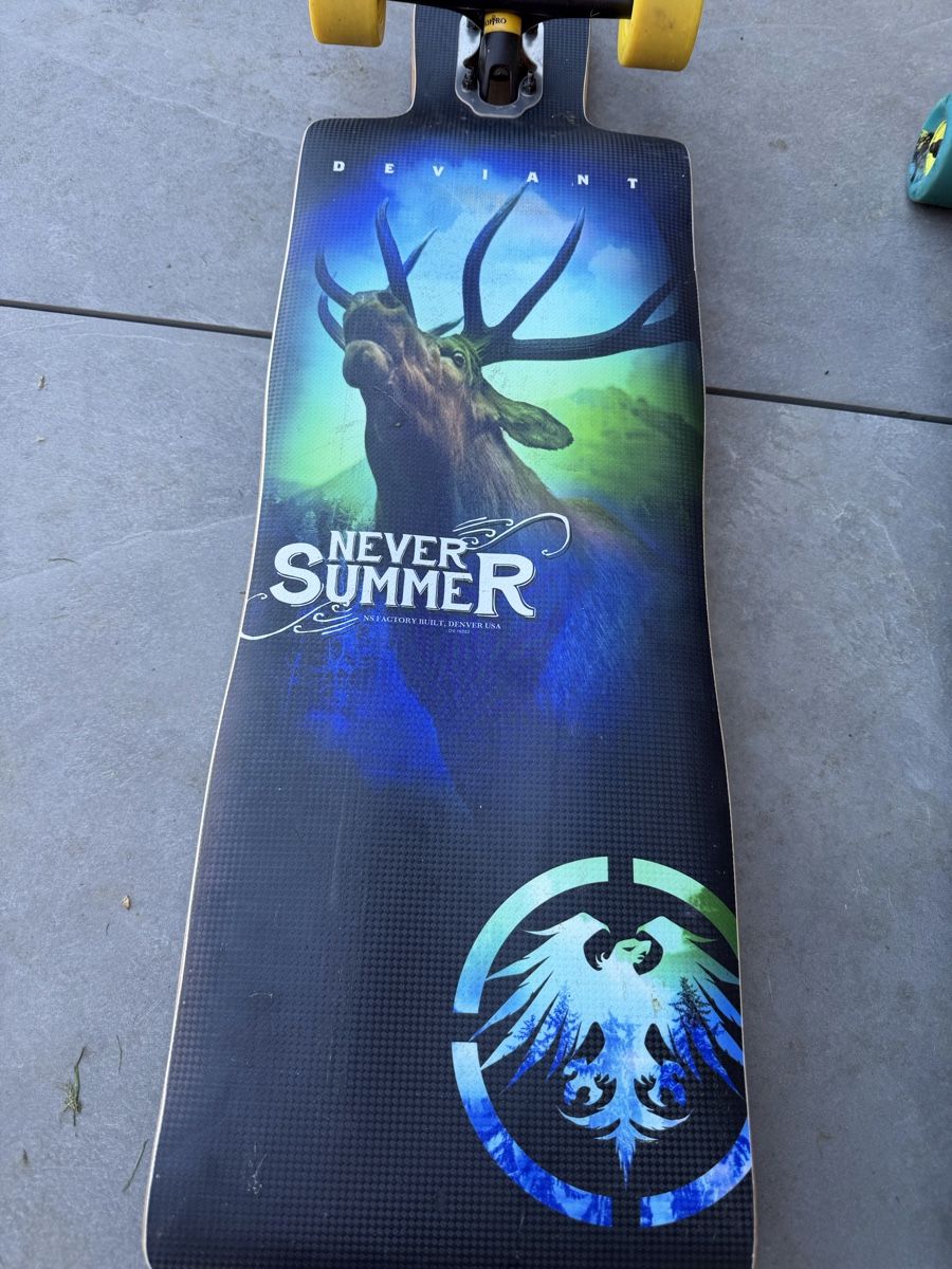 Skateboards: Never Summer Longboard Deviant – Usato da Frauenfeld venduto da mvd_68dv