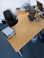 Bürotisch IKEA Galant, Winkel links