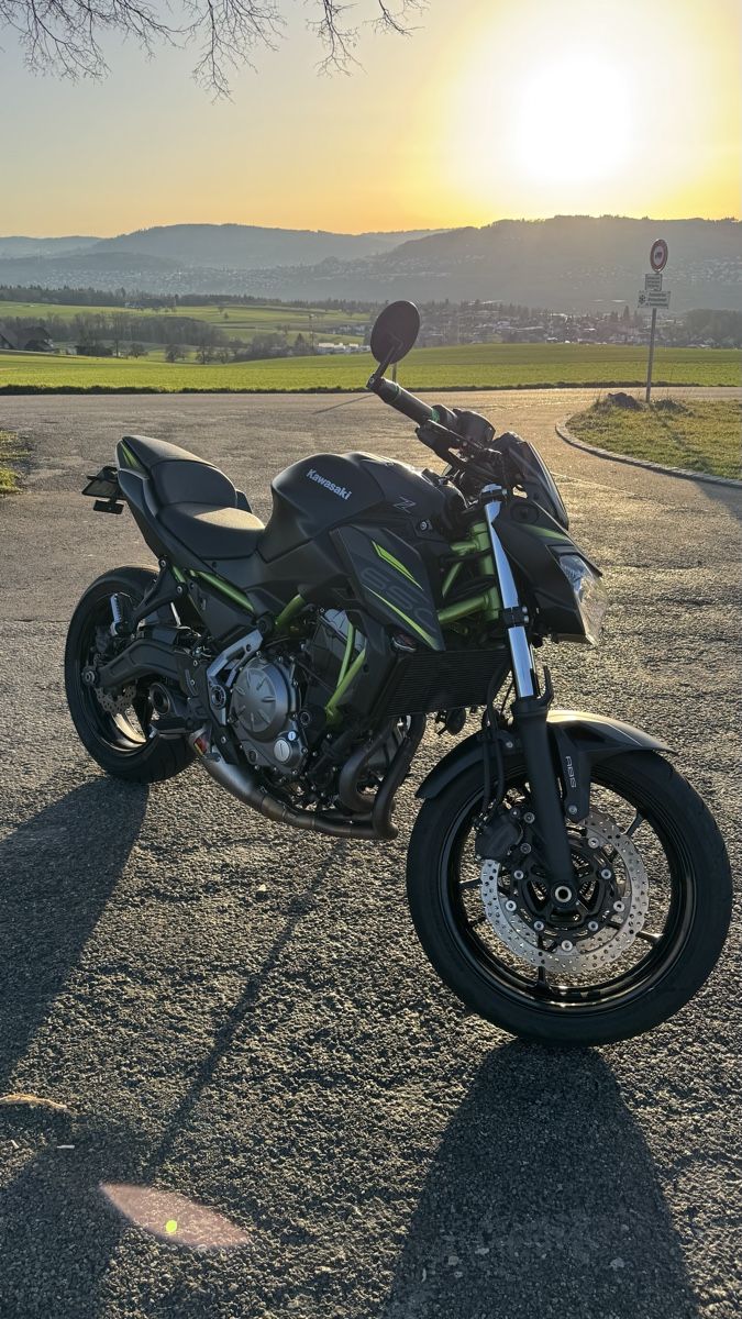 Route: Kawasaki Z650 35kw – D'occasion à Sarmenstorf par pab_x5yz