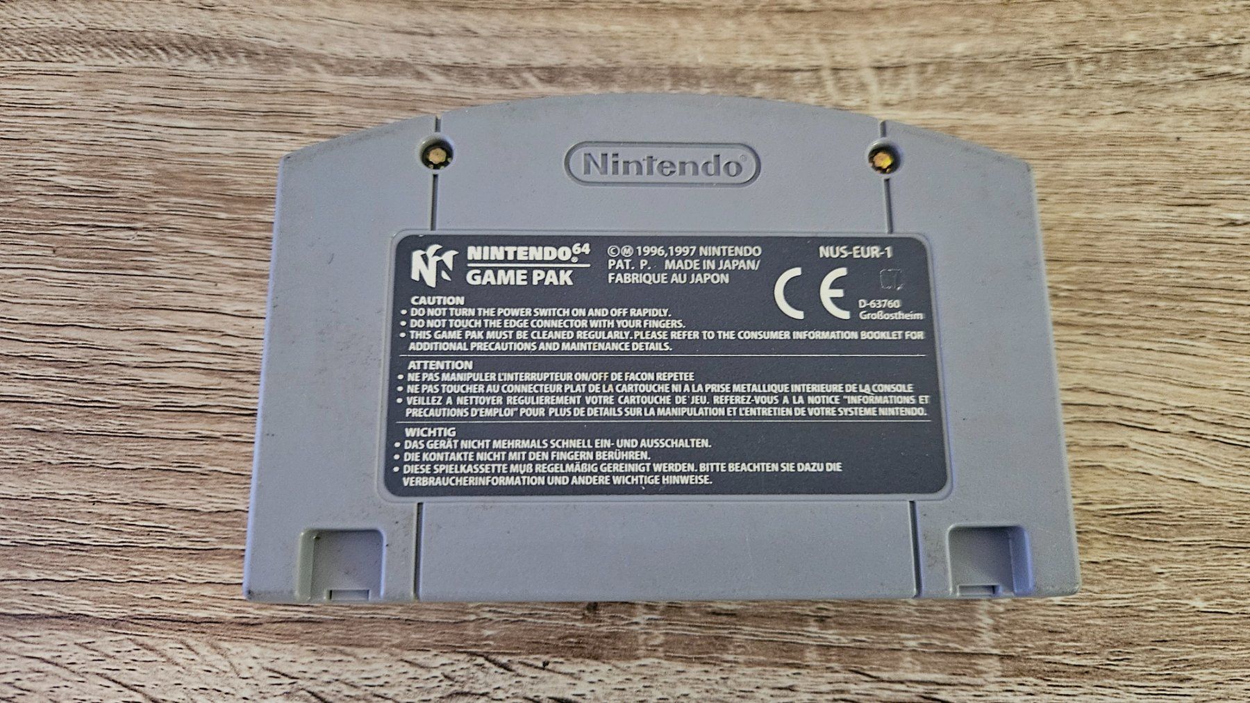 Nintendo Giochi: Videogioco Nintendo64 "FIFA '98" – Usato da Melano venduto da H-Sara 1