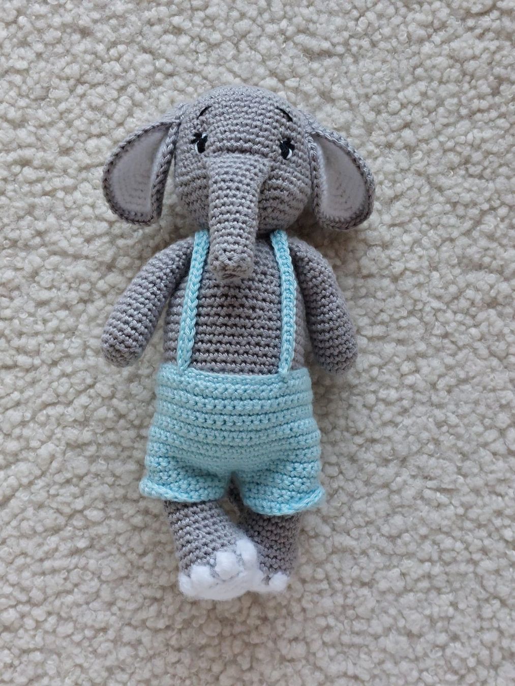 Giocattoli: Kuscheltier Elefant – Nuovo e nell'imballaggio originale da Bleienbach venduto da babyhandgemachts
