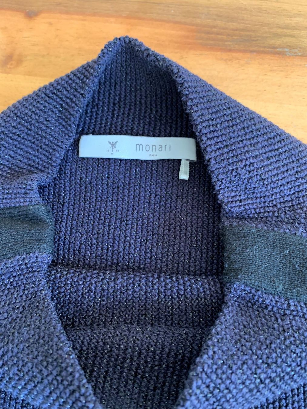 Monari Pulls & Sweat-shirts: MONARI Edel Strickpullover lila/blau Grösse L – D'occasion à Meiringen par littlered-ridinghood 2