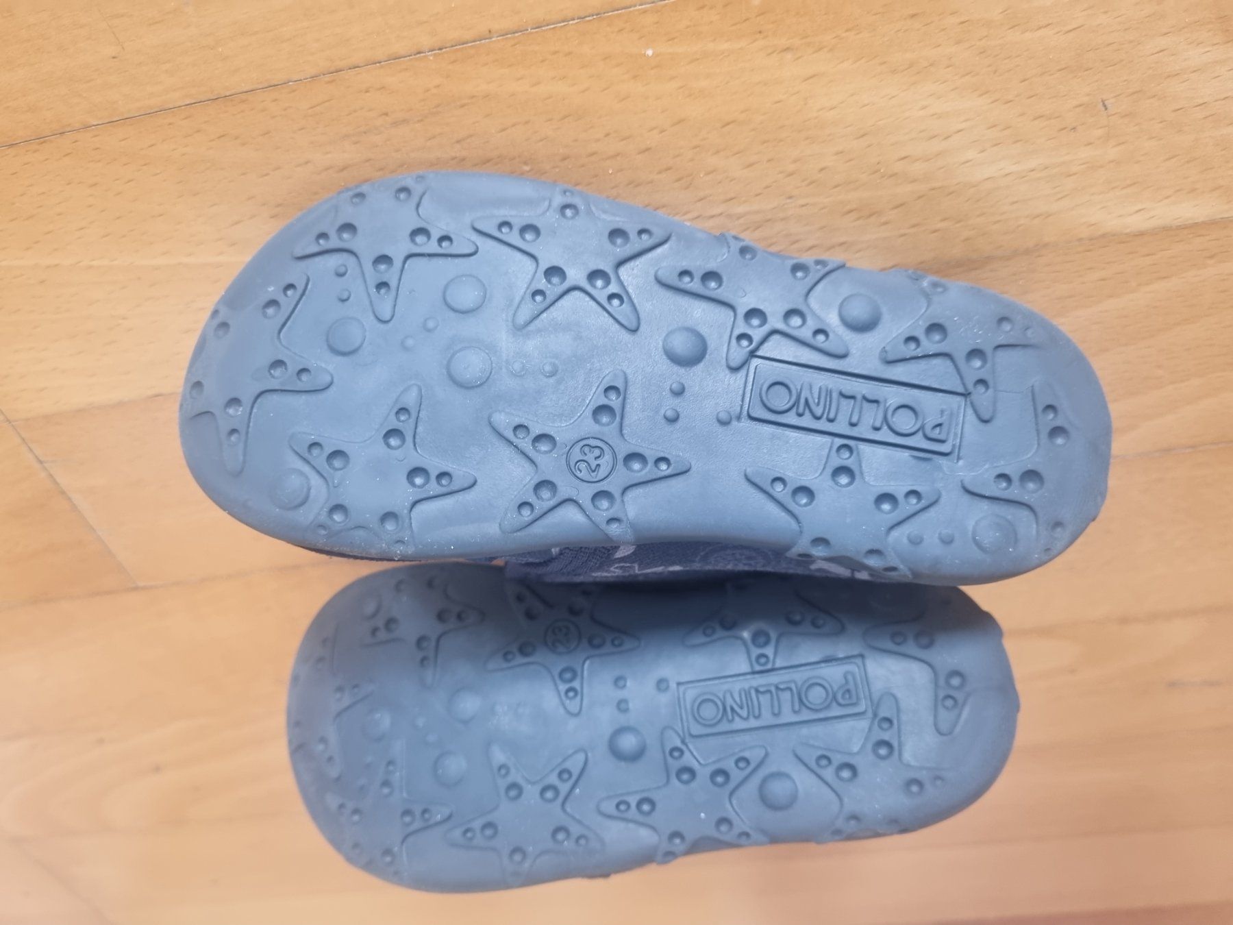 Scarpe per ragazzi: Pollino Hausschuhe Gr 23 Baumwolle, Leder – Usato da Bäch SZ venduto da cri_87ts 1