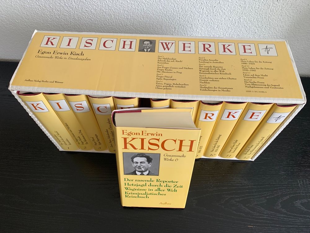 Egon Erwin Kisch (1885 - 1948) Kisch Werke (Neu (gemäss Beschreibung ...