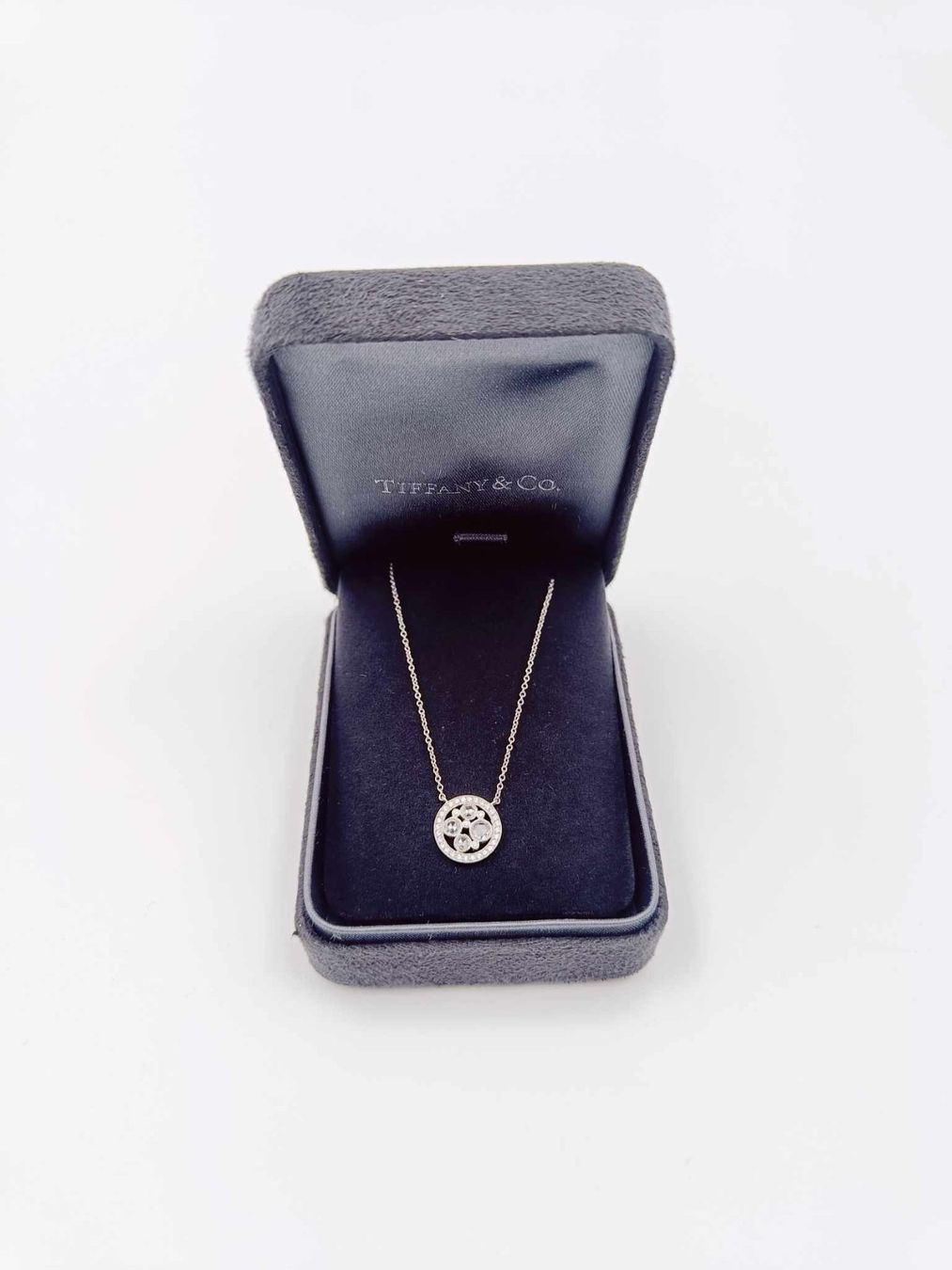Tiffany & Co. Catenine: TIFFANY & CO. COLLIER MIT DIAMANTEN IN 950 PLATIN – Usato da Luzern venduto da EdiGem