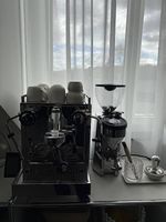 Kaffee Rocket Siebträger-Maschine + Rocket Mühle