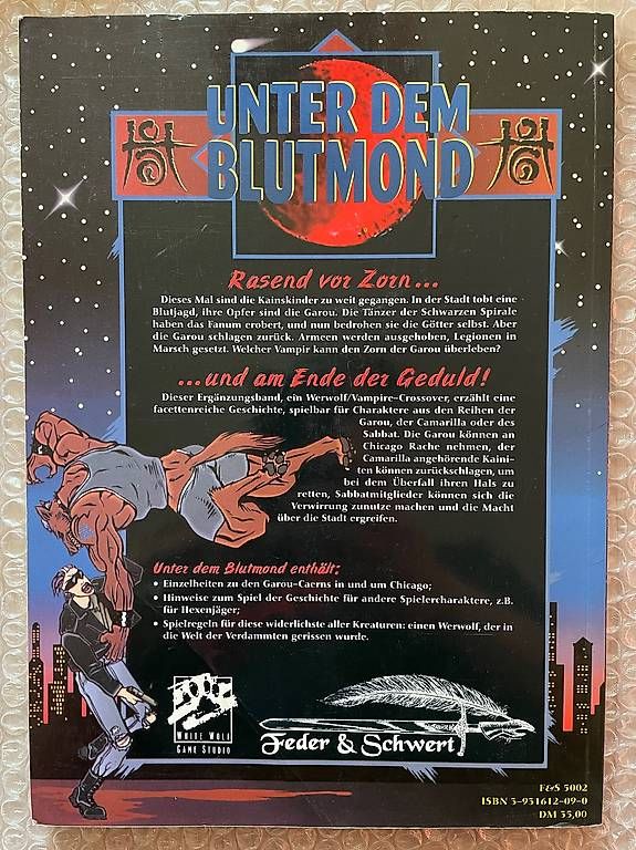 Tutti i DVDs: Unter Dem Mond - Werwolf: Die Apokalypse  – Usato da Luzern venduto da Dali-T 1