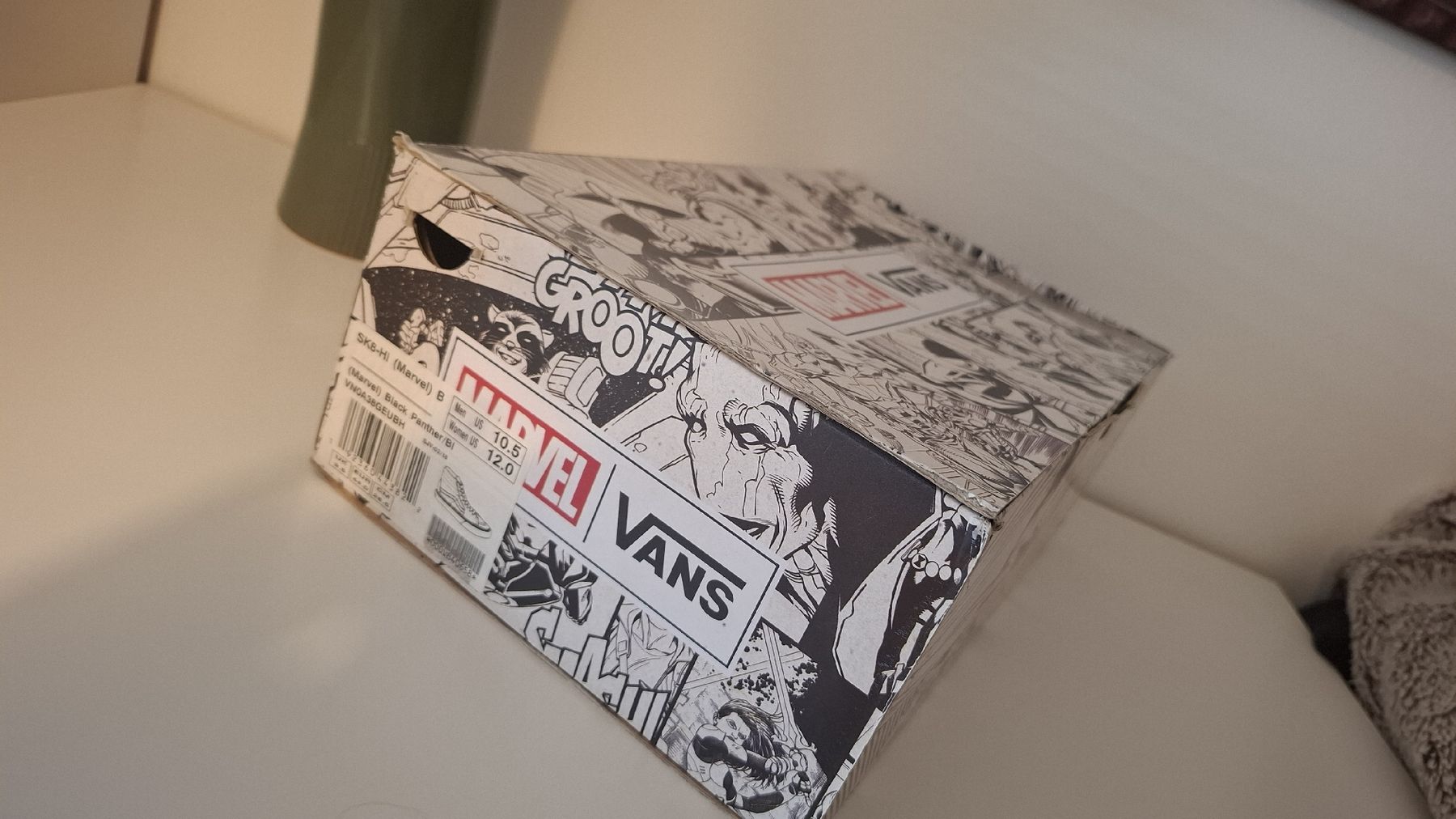 Vans Scarpe da uomo: vans sk8-HI  black panther / Marvel – Nuovo (secondo la descrizione) da Perly venduto da gsc_hwt7 6