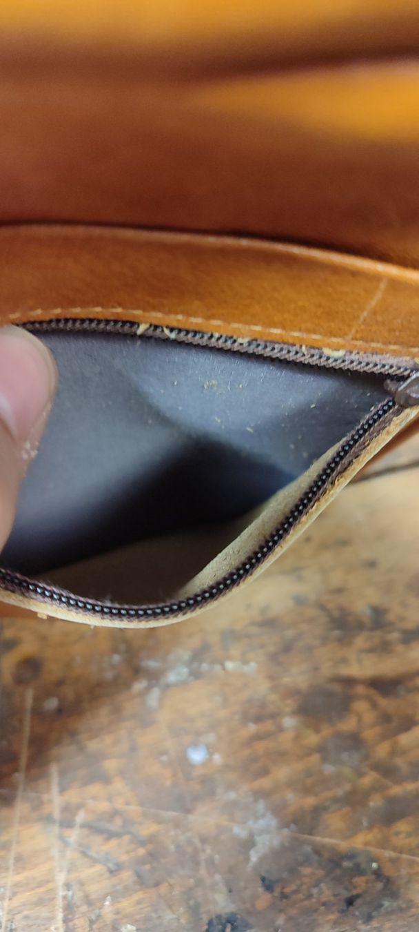 Borse: Wunderschöne alte Tabak Tasche Leder – Usato da Gelterkinden venduto da MYSTOREFORYOU4460 5