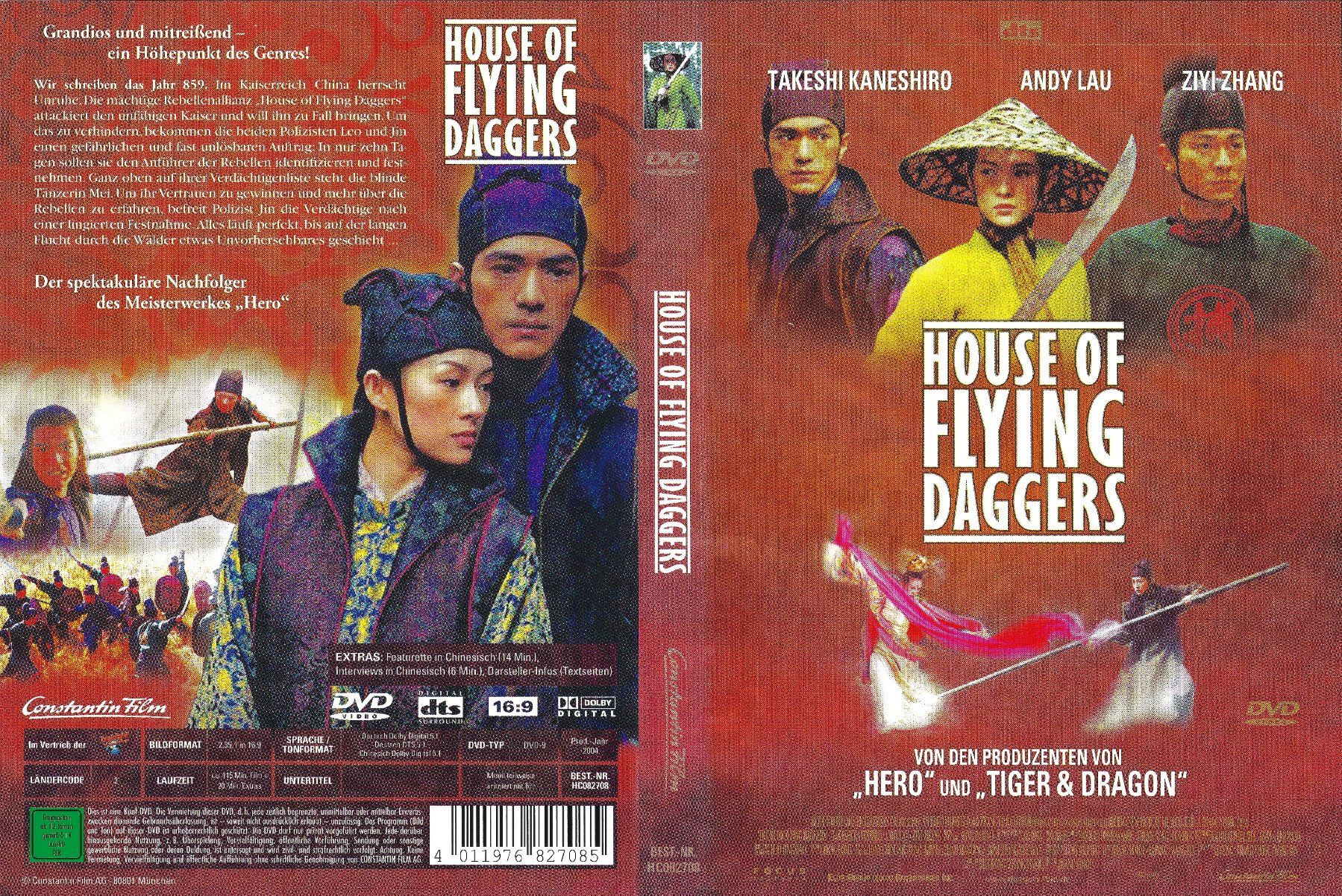 Alle DVDs: House of Flying Daggers – Gebraucht aus Zürich von Cineasten