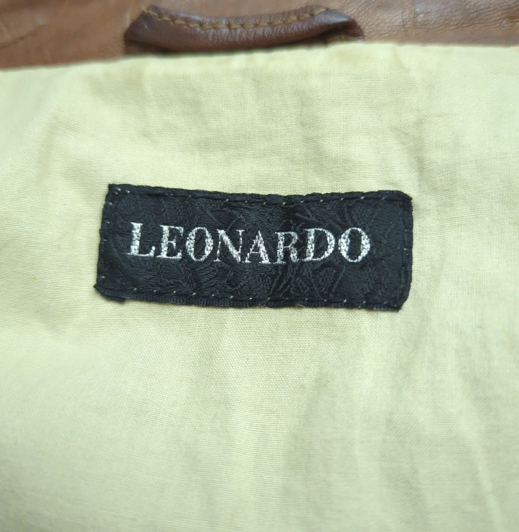 Giacche: Leonardo Lederjacke Braun - Echtleder Blouson – Usato da Le Locle venduto da Threads_CH 1