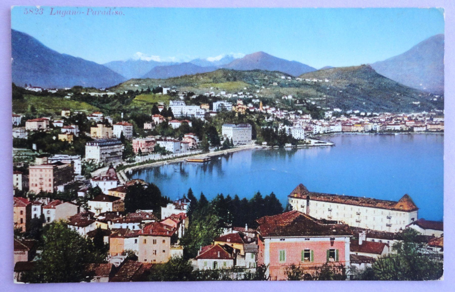Cartoline postali: Lugano-Paradiso – Difettoso da Fétigny venduto da Billy2miny