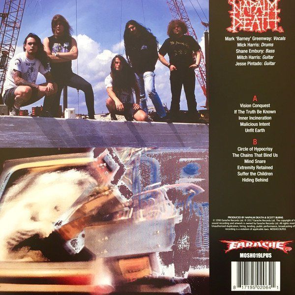 Dischi in vinile: Napalm Death – Harmony Corruption - Limited Edition – Nuovo e nell'imballaggio originale da Brittnau venduto da Zibu 1