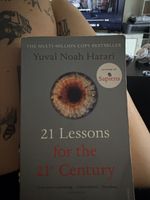 Book Yuval Noah Harari 21 Lessons for the 21st Century