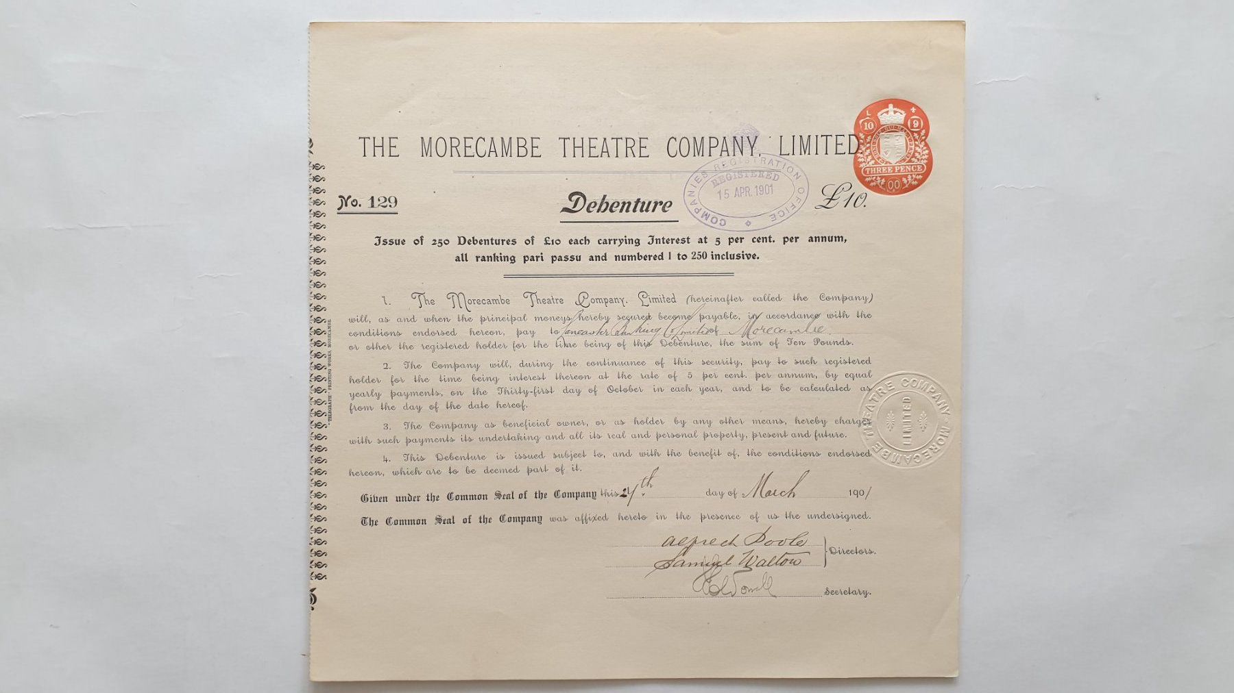 Documenti: Wertpapiere England. – Usato da Goldach venduto da armando_r 2