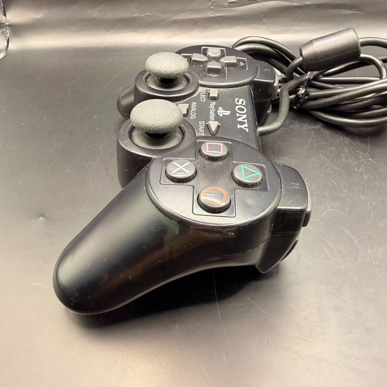 Sony Controller: PS2 Controller Schwarz Original – Gebraucht aus Düdingen von Nerdworld 1