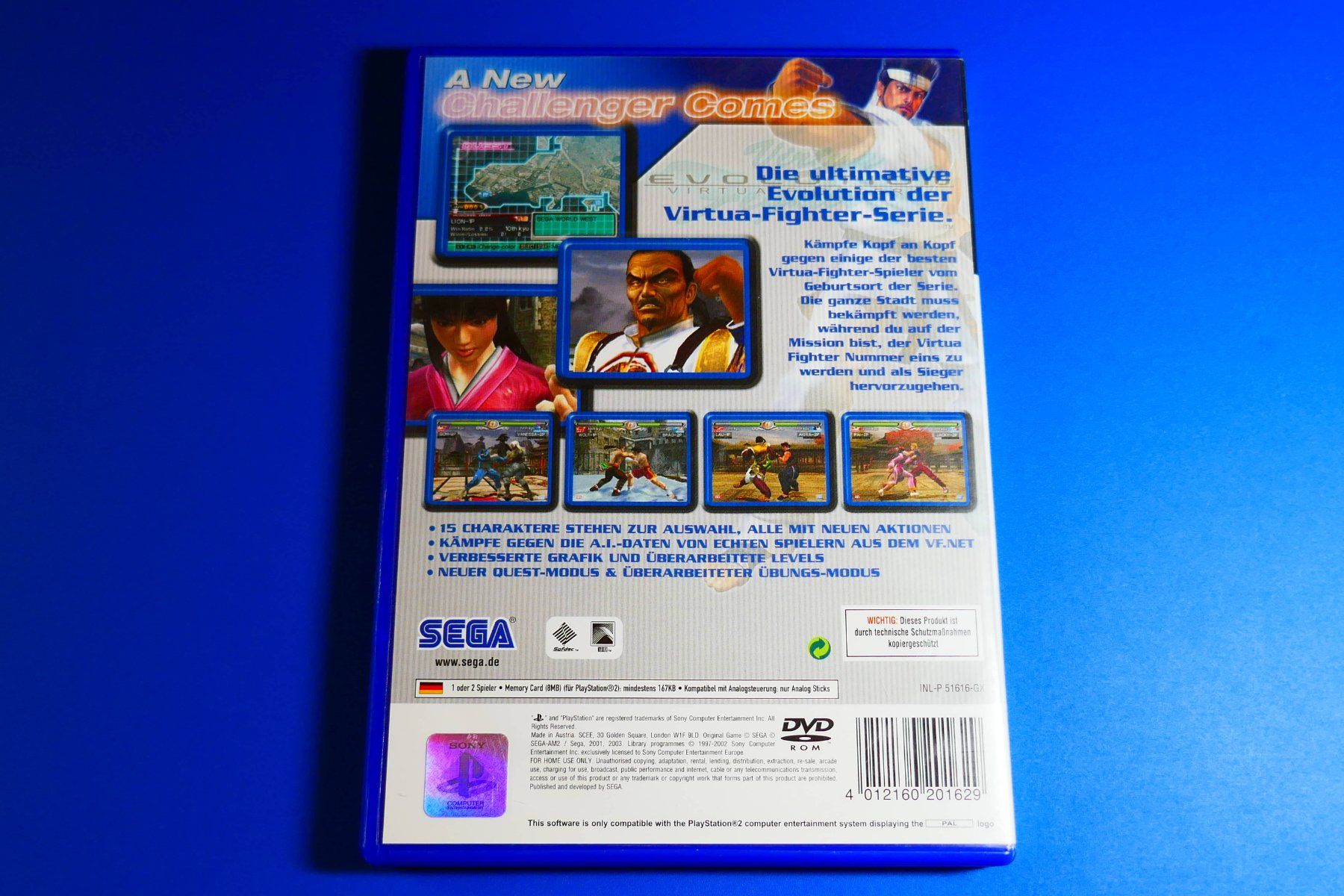 Sony Giochi: Evolution Virtua Fighter 4 - Sony PlayStation 2 – Usato da Vuarrens venduto da Espace-Retro 2