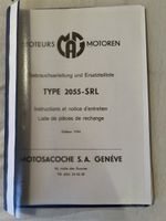 Bedienungsanleitung/ Ersatzteilliste zu Mag Motor 2055