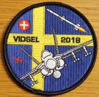 Vidsel 2018, Life Firings, Badge Schweizer Luftwaffe