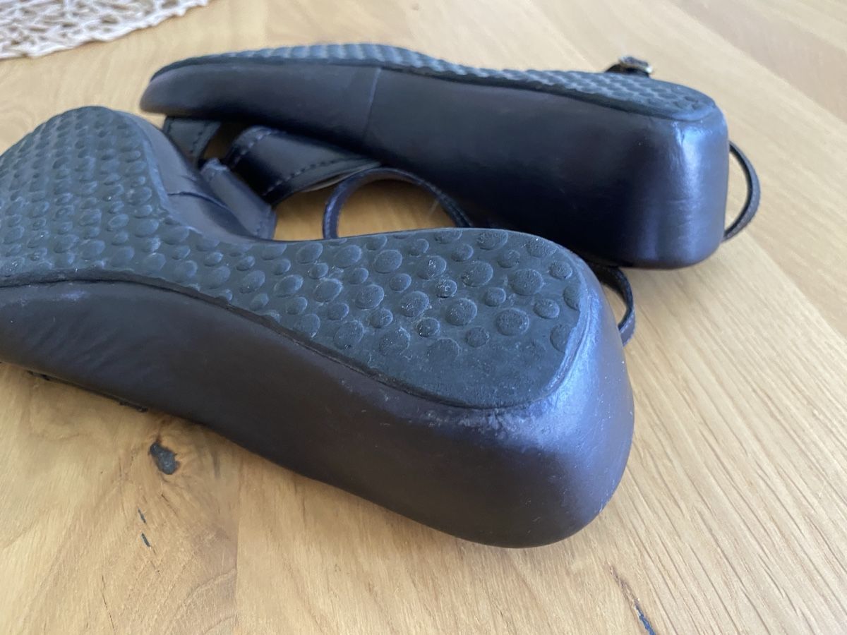 Scarpe da donna: Sandalen Naviboot Grösse 38, schwarz – Nuovo (secondo la descrizione) da Hünibach venduto da nadalila 6