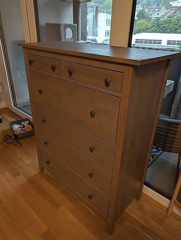 Commodes: IKEA Hemnes Kommode, 6 Schubladen, neuwertig – D'occasion à Basel par len_hx7l 3
