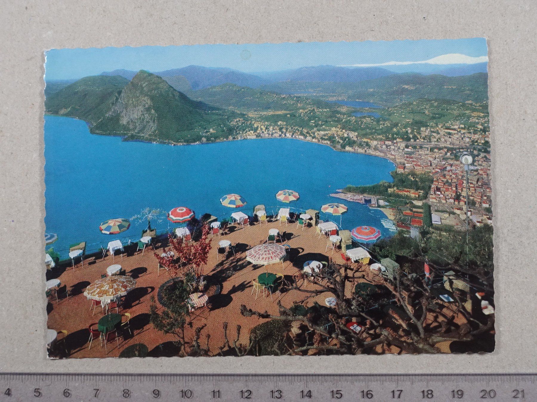 Cartes postales: Monte Bre, Kulmerterrasse, 1968 – D'occasion à Lenzburg par fh1
