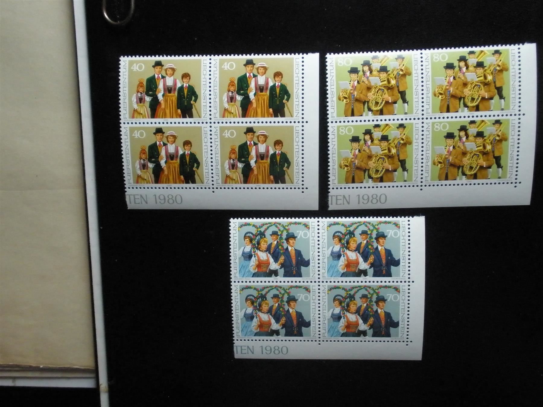 Tutti i francobolli: 1980 ***692 - 694 – Nuovo e nell'imballaggio originale da Buchs SG venduto da Tigeradler