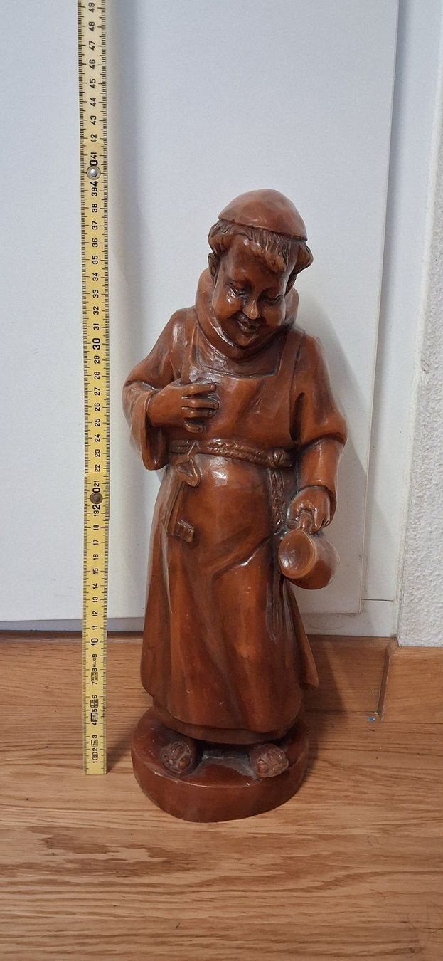 Figuren: Figur mönch mit Krug ca. 40cm – Gebraucht aus Bern von KavIndustries 1