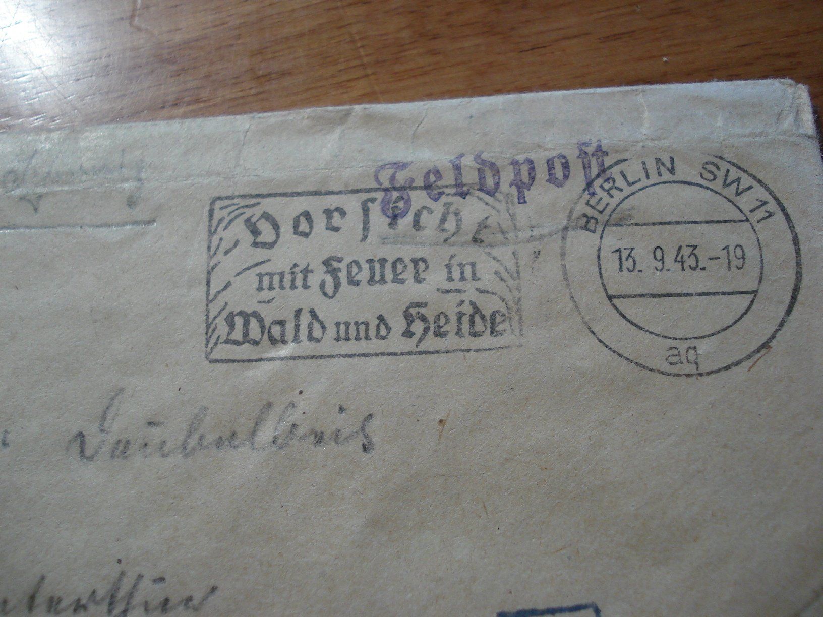 Tutti i francobolli: Feldpostbrief 1943, nach Winterthur, Zensur – Usato da Niederwil AG venduto da morostahu 1