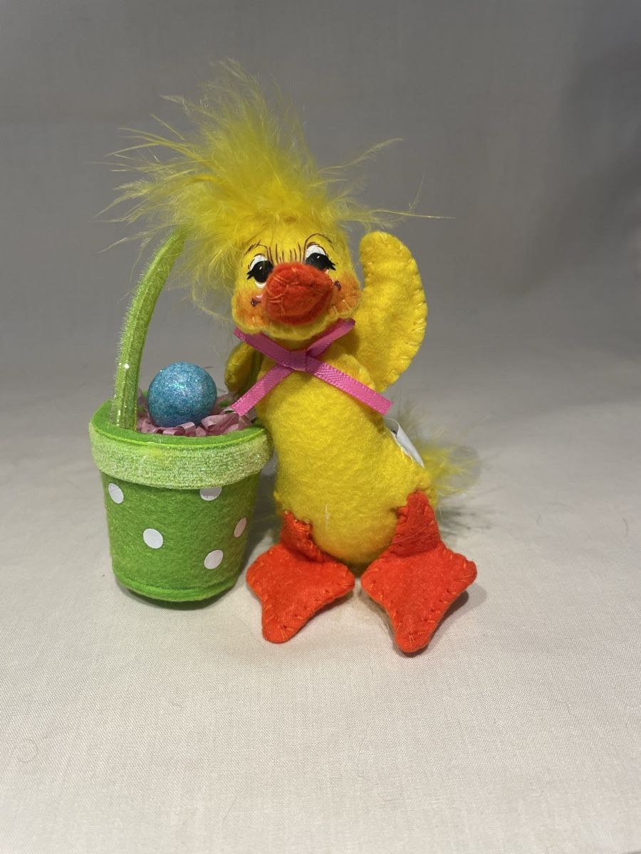 Figuren: Annalee Cute Easter Duckling with Basket – Neu (gemäss Beschreibung) aus Buttikon SZ von trzurigo