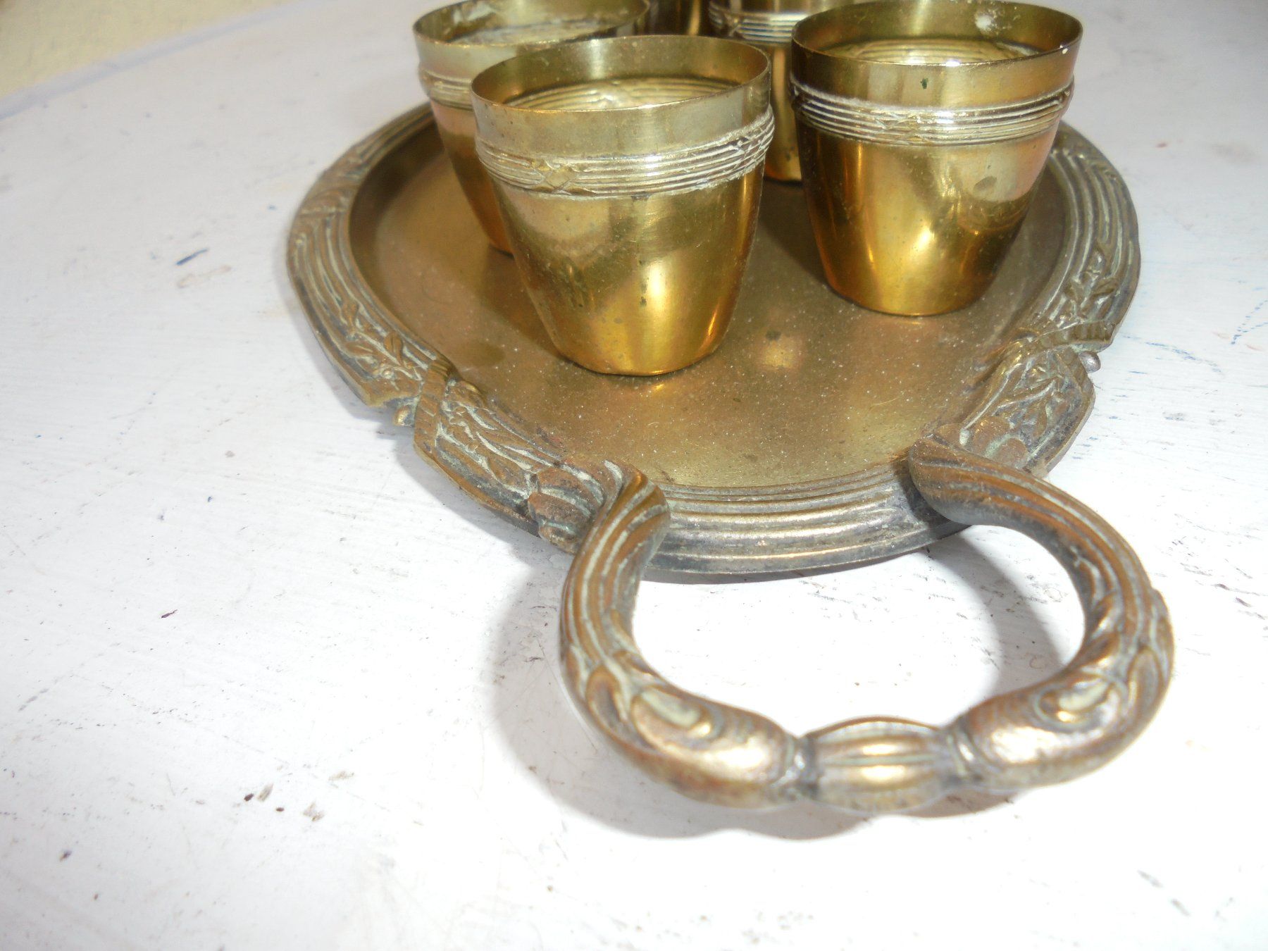 Set di piatti: Antikes Liqeur-Set ca. 1940 – Usato da Camorino venduto da Hunpete 3