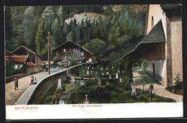 AK Meiringen, Am Wege nach Hohfluh, 1907