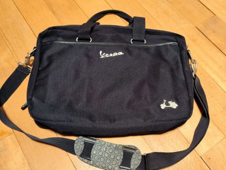 Vespa Aktentasche / Laptoptasche, Top Zustand, Schwarz!