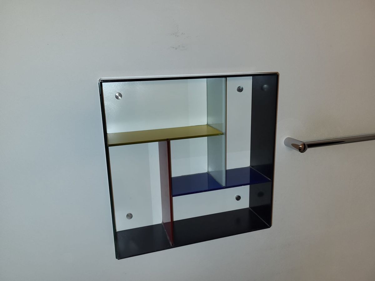 Scaffali: 2× Badezimmer-Regal Mondrian-Stil – Usato da Wohlen AG venduto da 1247_ww_shopping 1