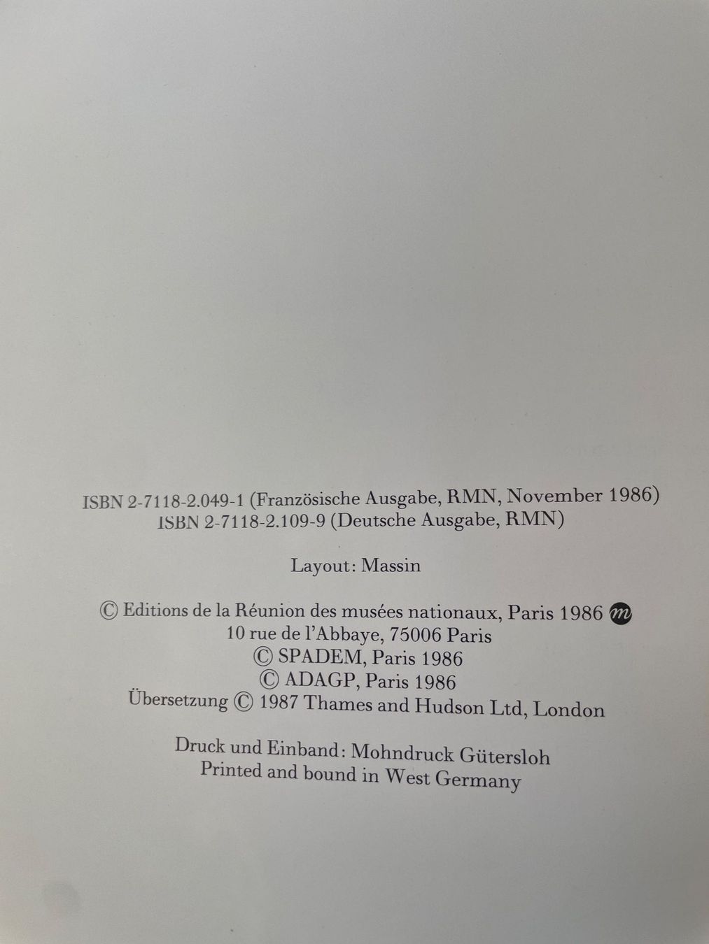 Libri: Das Musée D'Orsay (RMN, 1987) – Usato da Frasnacht venduto da GracyStore 2