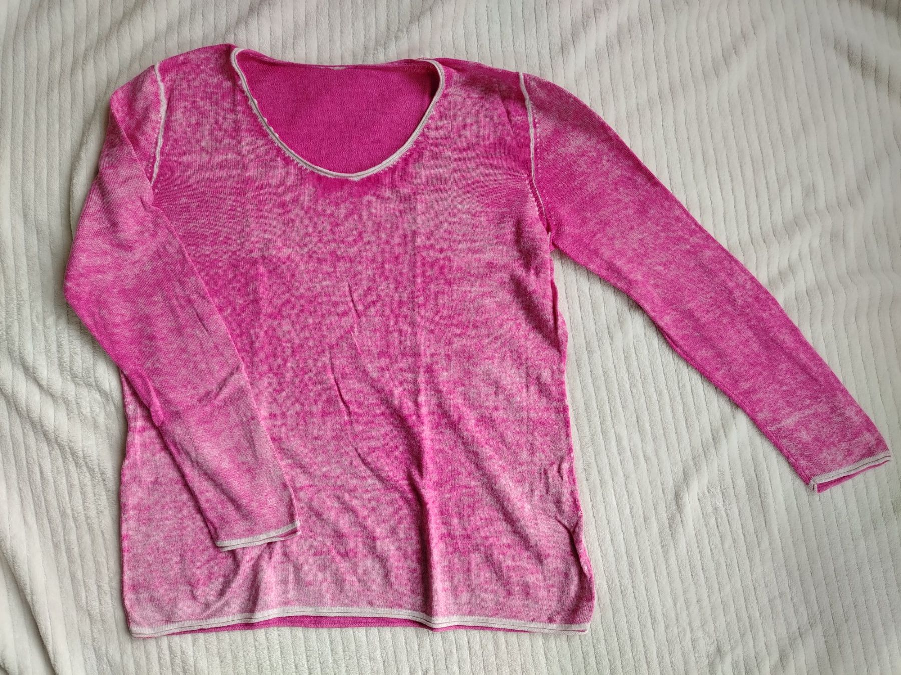Pullover & Sweatshirts: Langarmpullover Pink mit Waschungen – Gebraucht aus Schönenbuch von sop_n7zd 2