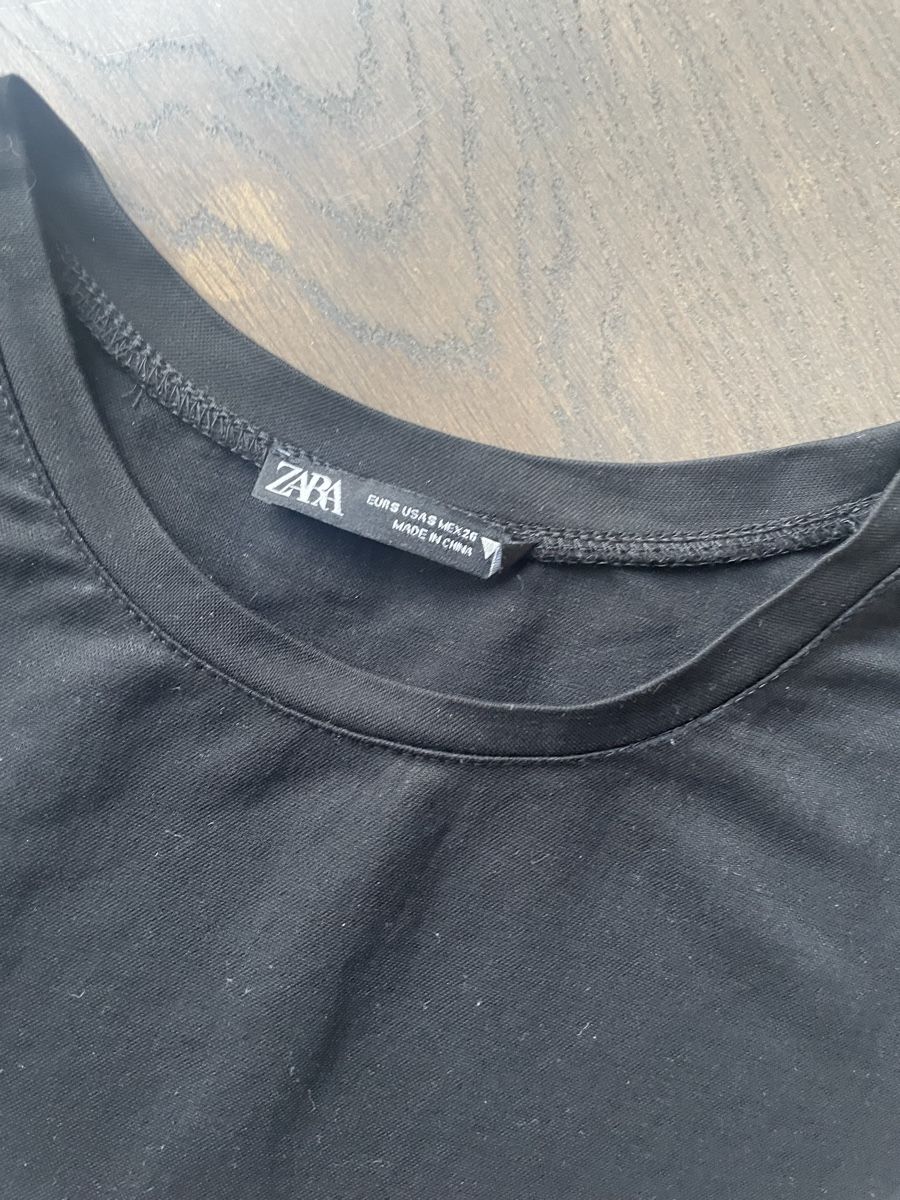 Zara T-Shirts: T-shirt Zara noir S – Gebraucht aus gland von Moral 1