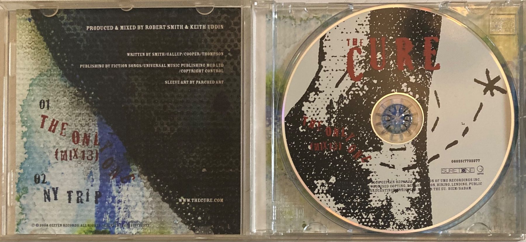 CD: THE CURE - ONLY ONE – Usato da Poliez-Pittet venduto da Newtown-Records 2