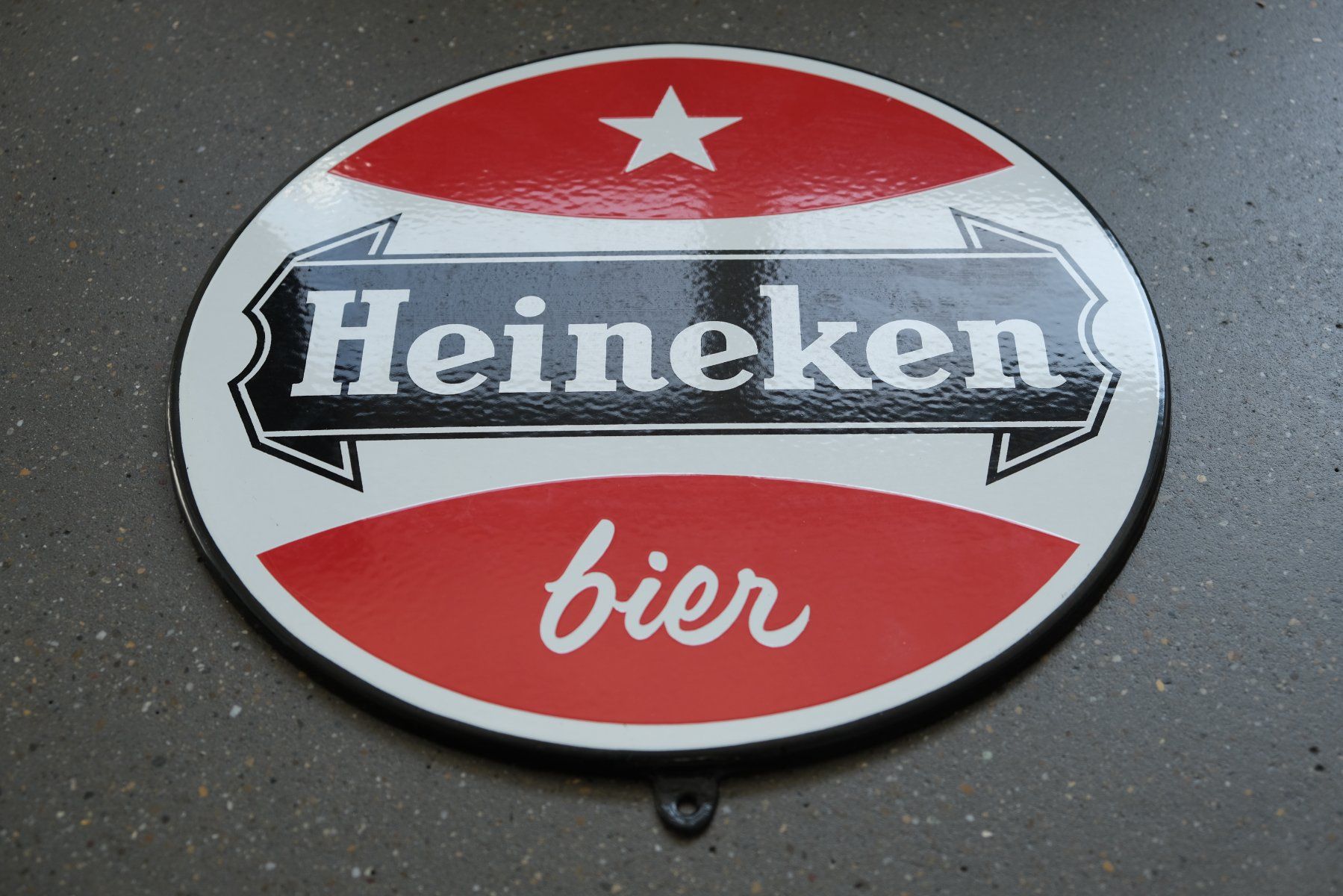 Insegne: Emailschild - Heineken Bier – Usato da Zürich venduto da hanso-foundation 1