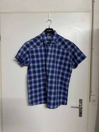 Hemd kurzarm kariert Grösse XL gebraucht