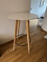 Stilvoller Beistelltisch mit Holzbeinen zu verkaufen!
